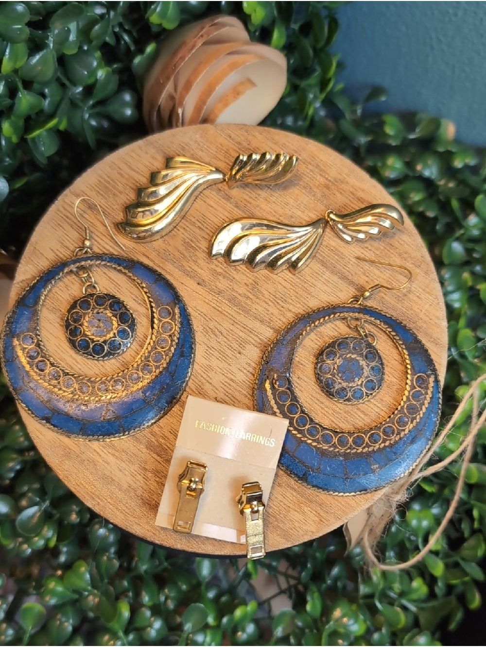 Flowy & Funky Zipper & Hoop Earring Trio